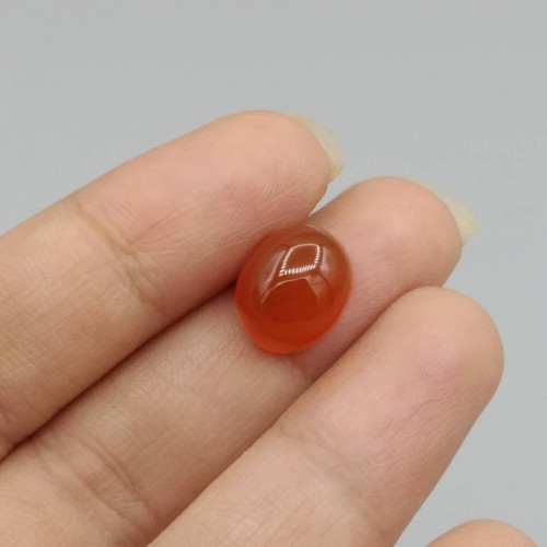 نگین عقیق سرخ خراسان اصل معدنی کد 8031