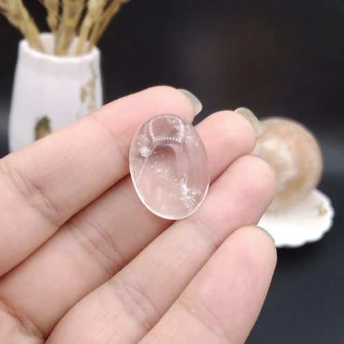 نگین در مویی طلایی ( کوارتز رتایل ) اصل معدنی کد 8663