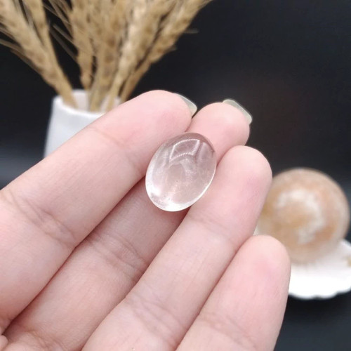 نگین در مویی طلایی ( کوارتز رتایل ) اصل معدنی کد 8658