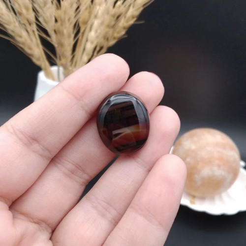 نگین عقیق سلیمانی خراسانی اصل معدنی کد 8224