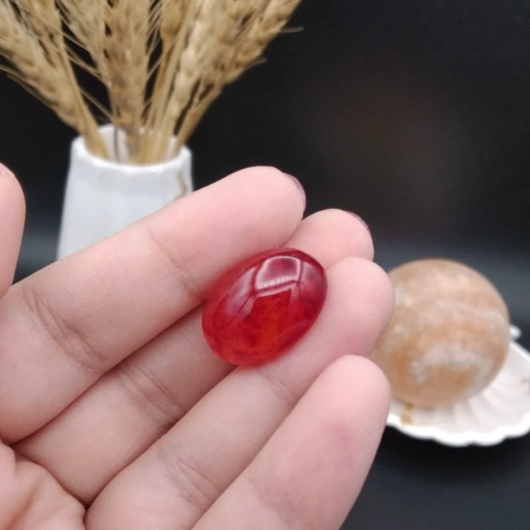 نگین عقیق اصل معدنی کد 8594