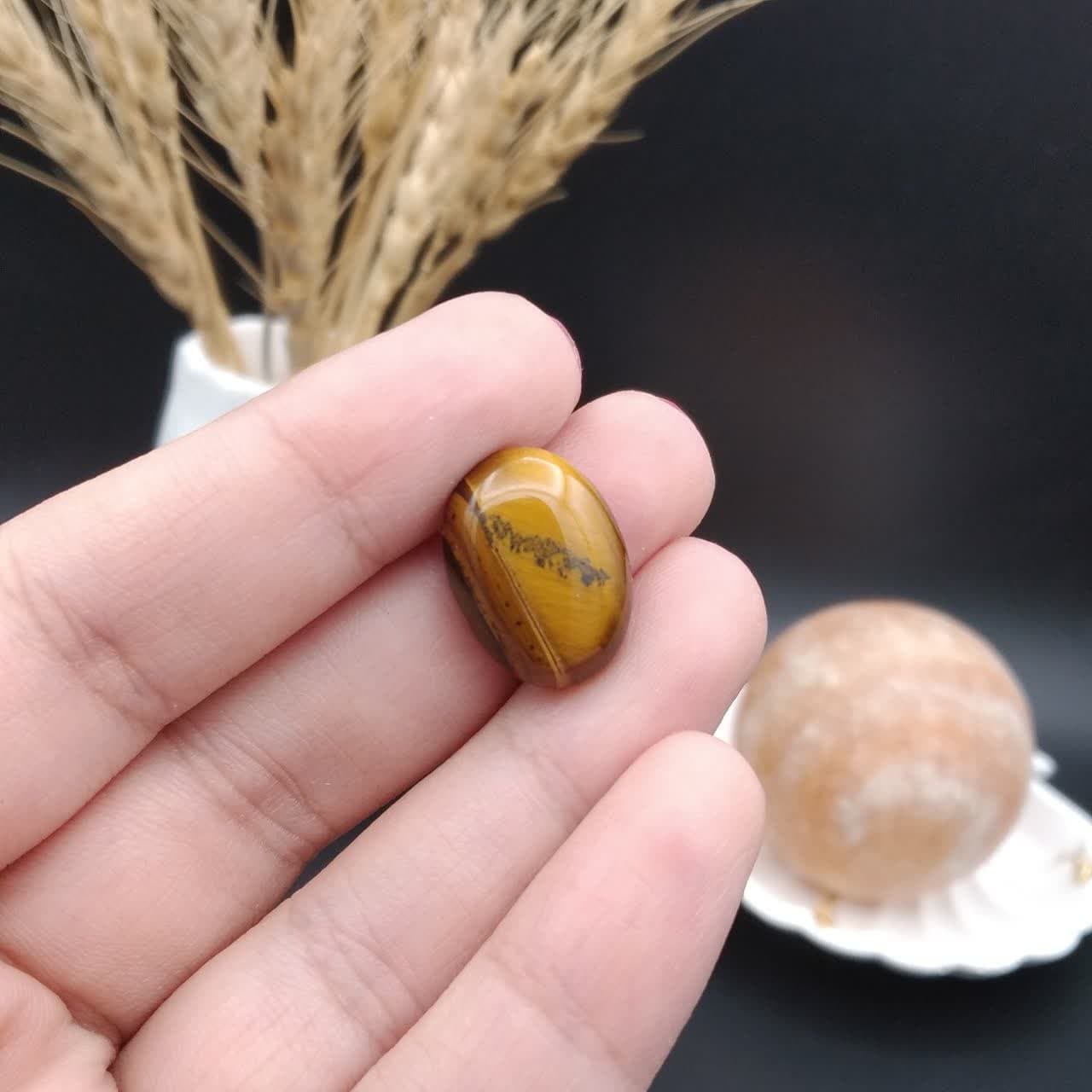 نگین چشم ببر اصل معدنی کد 8750
