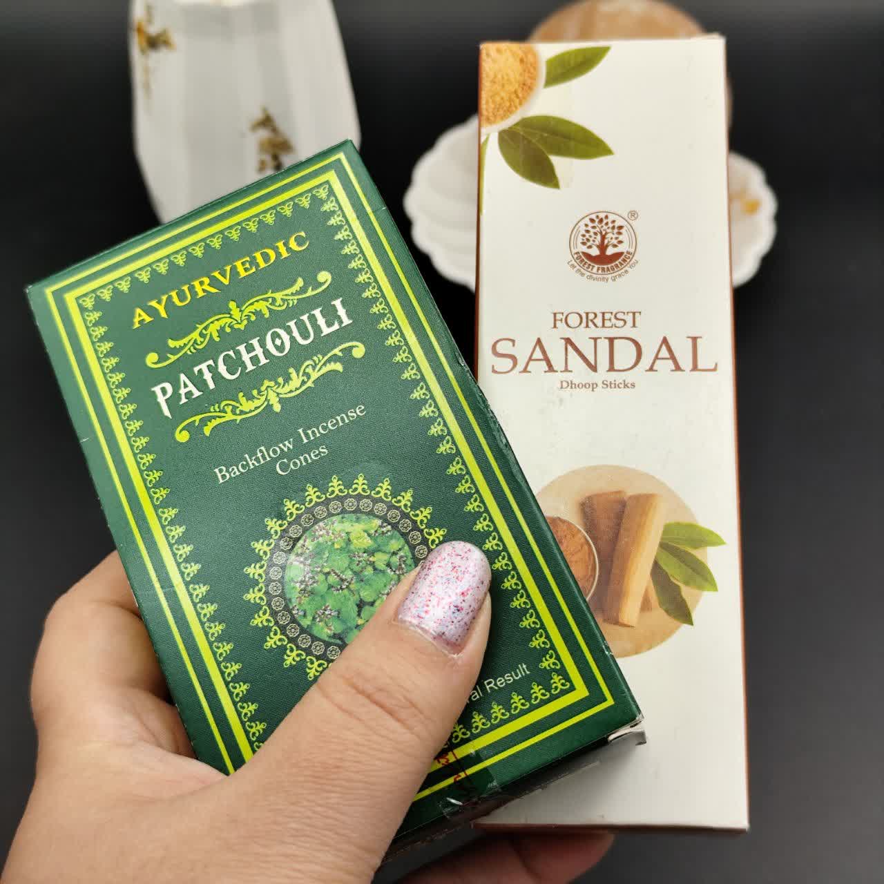 پک عود آبشاری رایحه نعنا و دوپ عود سیگاری با رایحه صندل