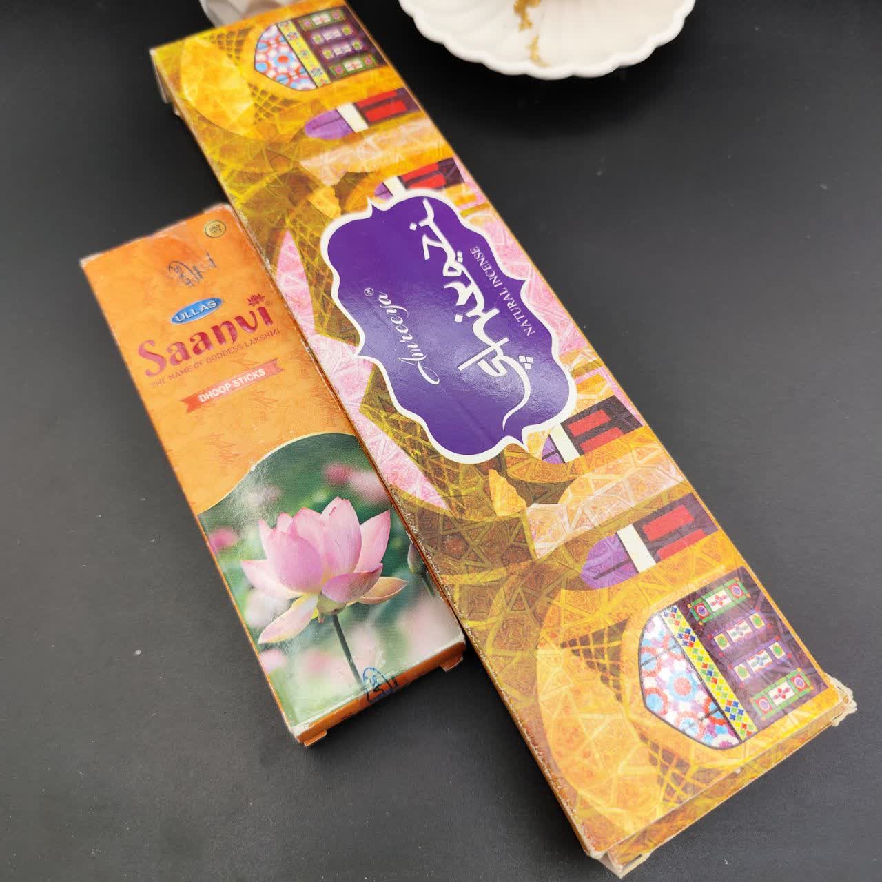 پک دوپ عود سیگاری با رایحه ارکید و عود شاخه ای شیرازی ( بهار نارنج )