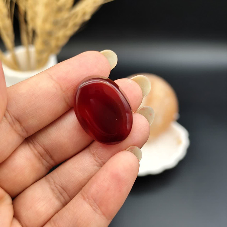 نگین عقیق سرخ خراسان اصل معدنی کد 10555