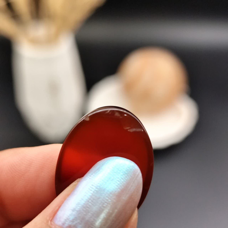 نگین عقیق سرخ خراسان اصل معدنی کد 10558