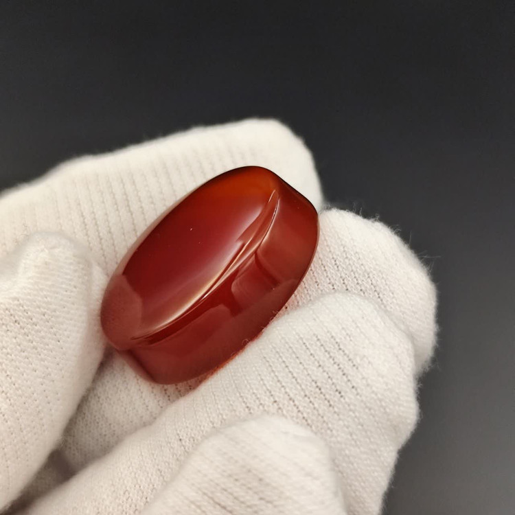 نگین عقیق سرخ خراسان اصل معدنی کد 10032
