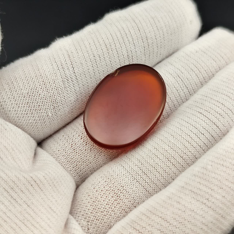 نگین عقیق سرخ خراسان اصل معدنی کد 10556
